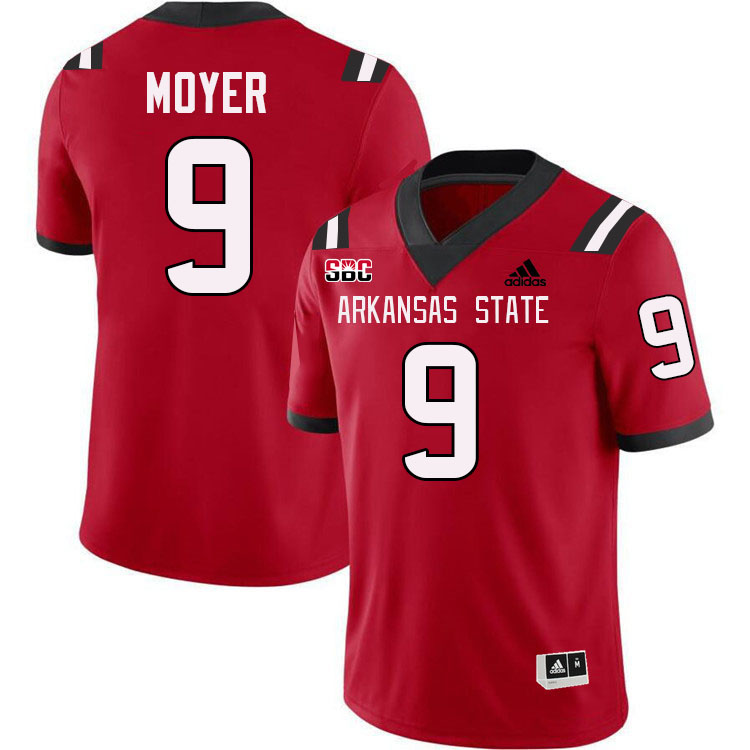 Donovan Moyer Arkansas State Jersey,Arkansas State Red Wolves Football Uniforms,Jersey-Red